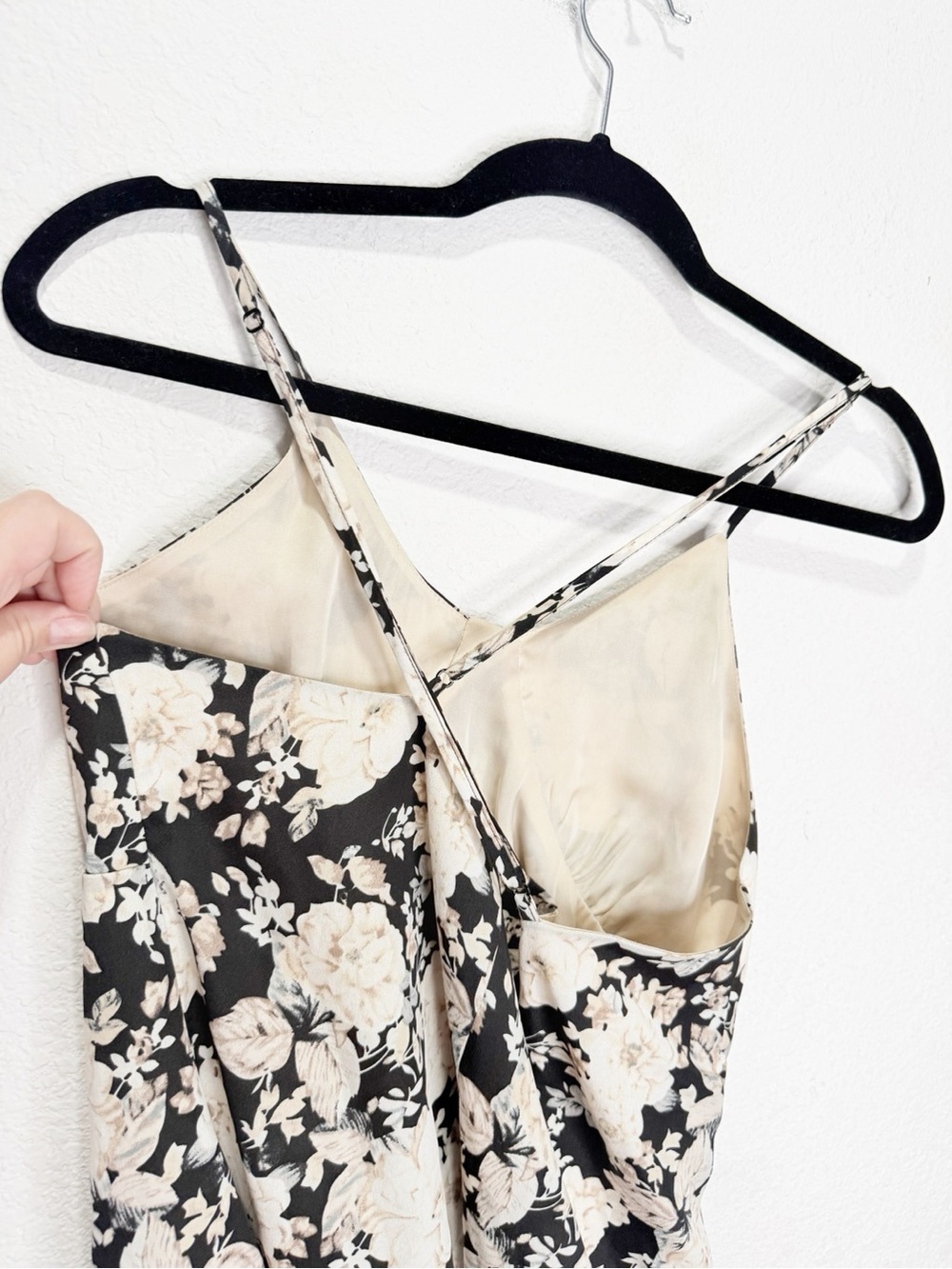 For Love and Lemons Babydoll Slip Mini Dress Floral Boho Coquette - Picture 5 of 7